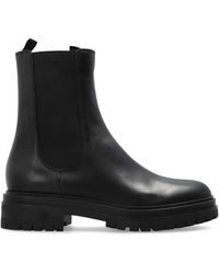 Gianvito Rossi - 'Chester' Ankle Boots - Lyst