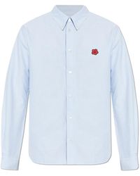 KENZO - Shirt With Patch - Lyst
