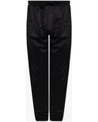 John Richmond Sports Trousers With Elasticated Waist in White | Lyst