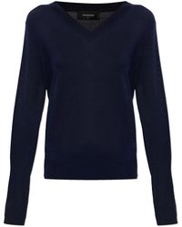 DSquared² - V-Neck Sweater - Lyst