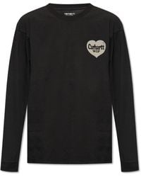 Carhartt - T-shirt With Long Sleeves, - Lyst