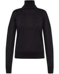 Jil Sander - Turtleneck With Wool Finish - Lyst