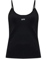 Off-White c/o Virgil Abloh - Spaghetti Strap Top - Lyst