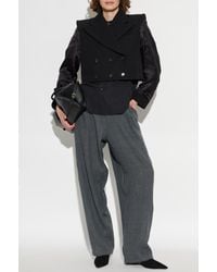 Comme des Garçons - Short Double-Breasted Blazer - Lyst