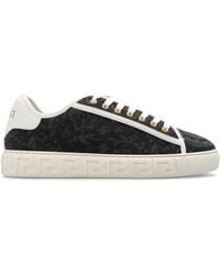 Versace - Greca Canvas Sneaker - Lyst