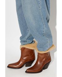Chloé - 'Azelan' Heeled Ankle Boots - Lyst