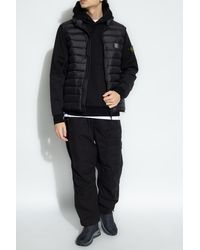 Stone Island - Quilted Vest With High Neck - Lyst