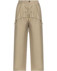 Loewe - Loose-Fit Cotton Trousers - Lyst