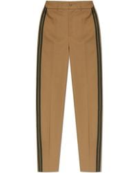Moncler - Trousers With Side Stripes - Lyst