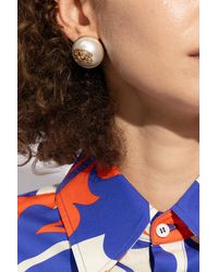 DSquared² - Clip-on Earrings With Logo, - Lyst