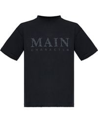 Balenciaga - T-Shirt With A Vintage Effect - Lyst