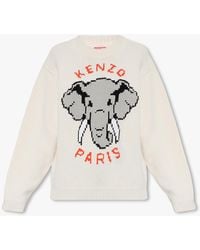 KENZO - Sweater With Logo - Lyst