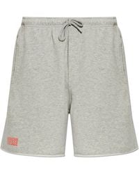 American Vintage - Shorts With Logo - Lyst