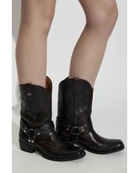 Versace - 'Sylvester' Cowboy Boots - Lyst