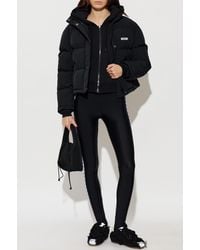 Moschino - Insulated Jacket With Stand-Up Collar - Lyst