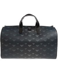 Emporio Armani - Carry-On Bag With Monogram - Lyst