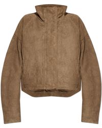 AllSaints - Suede Jacket "Ryder" - Lyst