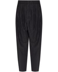 KENZO - Trousers With Lurex Thread - Lyst