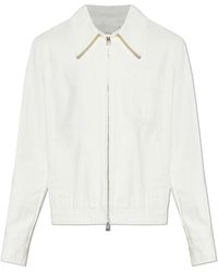 Ami Paris - Denim Jacket With Pockets - Lyst