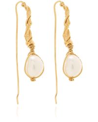 Bottega Veneta - Pearl Earrings, - Lyst