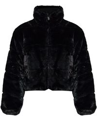 Save The Duck - Faux Fur Jacket "Yuki" - Lyst