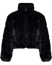 Save The Duck - Faux Fur Jacket "Yuki" - Lyst