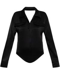 Courreges - Bodysuit With Pockets - Lyst