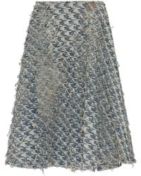DIESEL - Denim Skirt 'De-Annina-Fsh' - Lyst