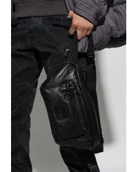 AllSaints - 'ronin' Leather Belt Bag, - Lyst