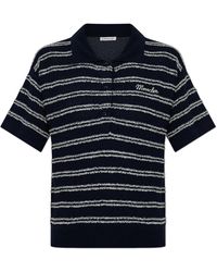 Moncler - Shirt With Logo Patch - Lyst
