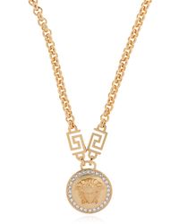 Versace - Necklace With Charm - Lyst