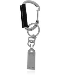 Dolce & Gabbana - Logo Keychain - Lyst
