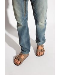 Birkenstock - 'Arizona Bs' Slides - Lyst