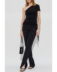 Helmut Lang - One-Shoulder Top - Lyst