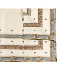 Versace - Silk Scarf With "The Ringmaster" Print - Lyst
