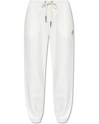 Moncler - Sweatpants With Logo Patch - Lyst