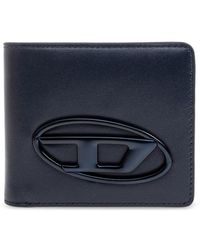 DIESEL - "Holi-D Bi Fold" Leather Wallet - Lyst