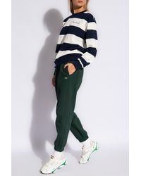 Lacoste - Striped Sweatshirt, - Lyst
