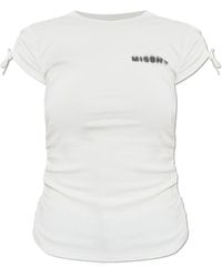 MISBHV - T-Shirt With Logo - Lyst