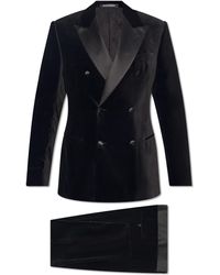 Emporio Armani - Velvet Suit, - Lyst