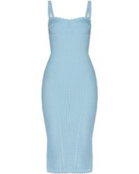 Dolce & Gabbana - Crochet Dress With Straps - Lyst