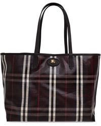 Burberry - "Highlands" Shopper Bag - Lyst