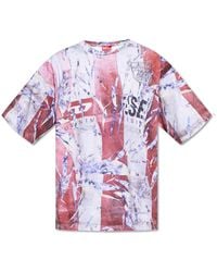 DIESEL - T-Shirt T-Boxt-R13 - Lyst