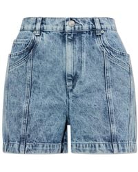 Isabel Marant - 'Joely' Denim Shorts - Lyst