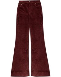 Rag & Bone - Corduroy Trousers With Flared Legs - Lyst