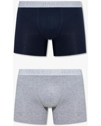 Hanro - Two-Pack Boxer Briefs - Lyst