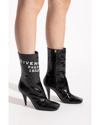 Givenchy - Heeled Ankle Boots 'Square' - Lyst