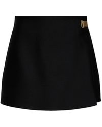 Balenciaga - Woolen Skirt-Shorts - Lyst