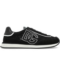 Dolce & Gabbana - Sports Shoes With Logo - Lyst