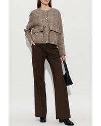 Paul Smith - Blazer With A Check Pattern - Lyst